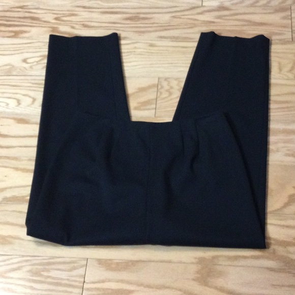 8P Talbots black stretch dress pants - Picture 2 of 15